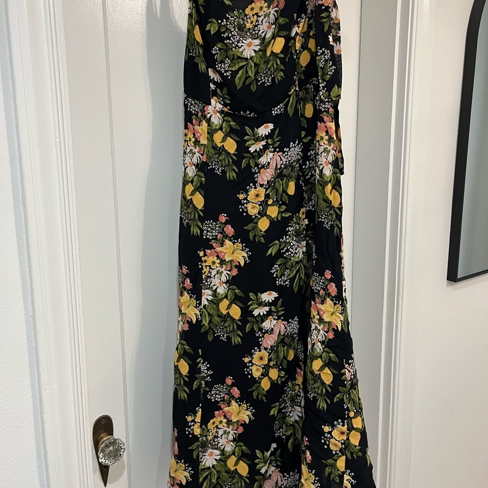 Reformation dress with slit